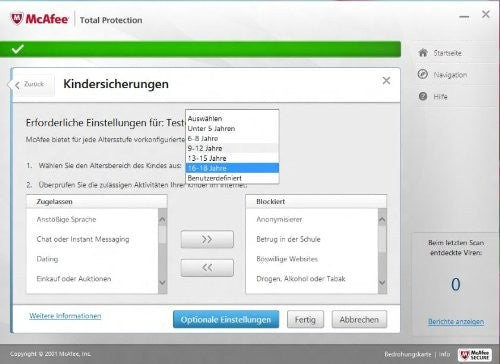 McAfee Total Protection 2013 - 1 User