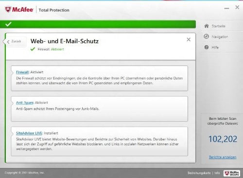 McAfee Total Protection 2013 - 3 User