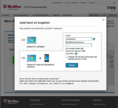 McAfee LiveSafe Standalone