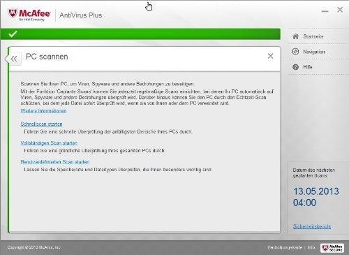 McAfee Antivirus Plus 2014 - 3 User
