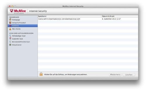 McAfee Internet Security for Mac 2014 - 1 User