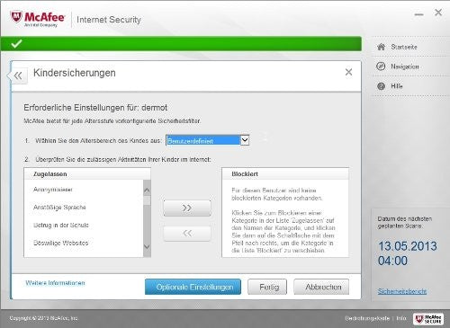 McAfee Internet Security 2014 - 1 User