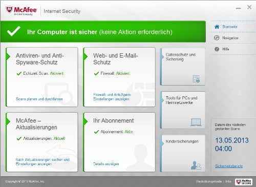 McAfee Internet Security 2014 - 3 User