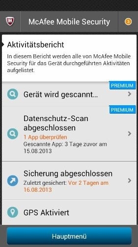 McAfee Mobile Security 2014