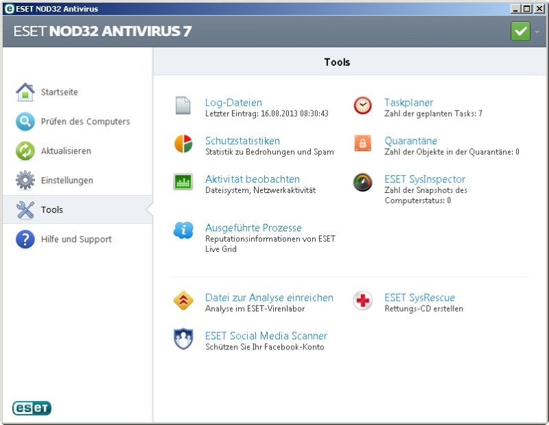 eset NOD32 Antivirus V7 - 1 User
