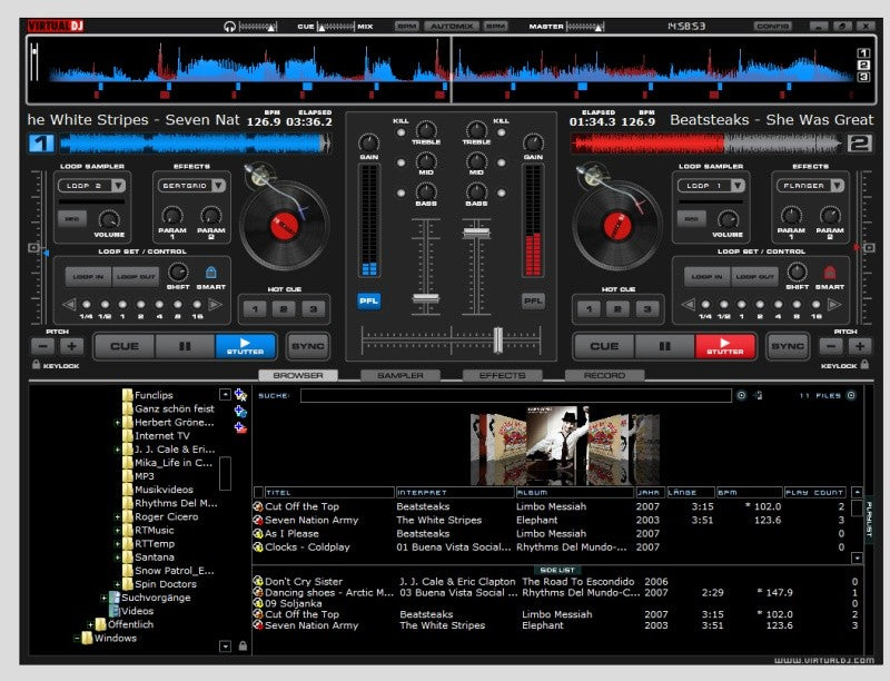 Virtual DJ 7 Broadcaster