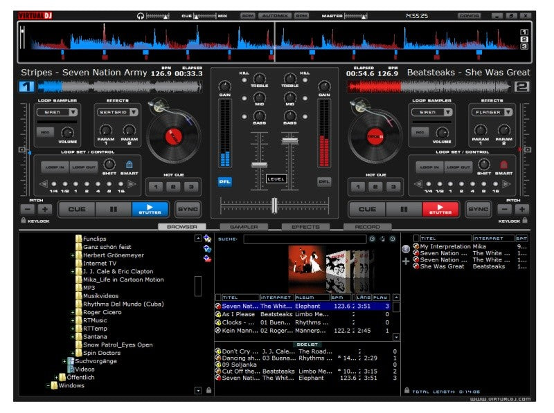 Virtual DJ 7 Broadcaster
