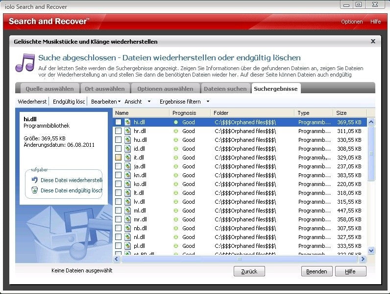 Search & Recover - Datenrettung