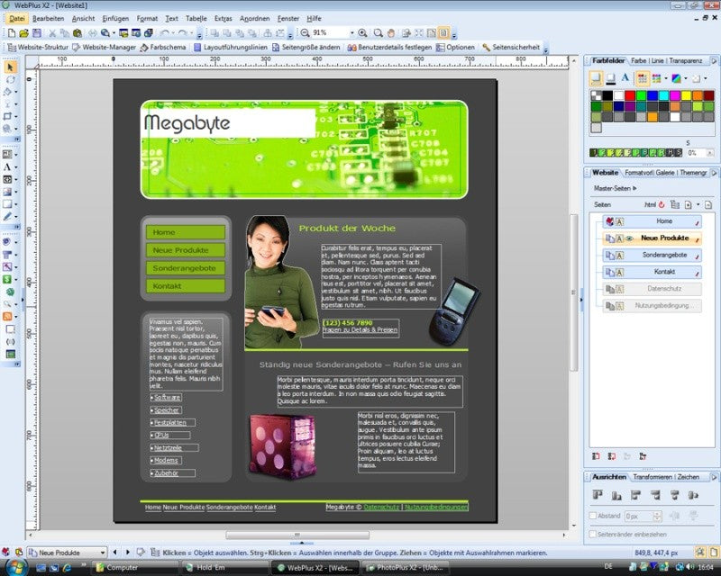 WebPlus X2 [Avanquest] [Platinum]