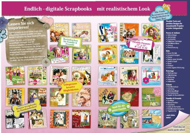 Digital Scrapbook Artist