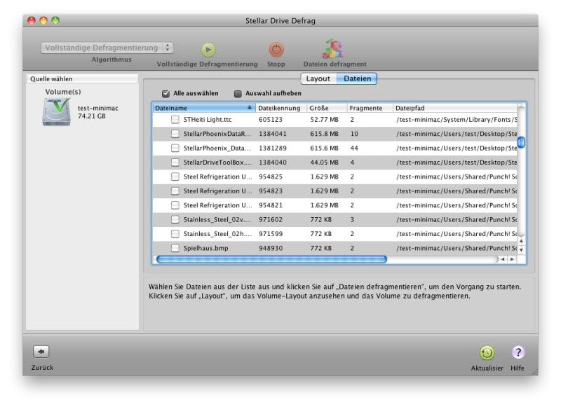 Stellar Drive Defrag