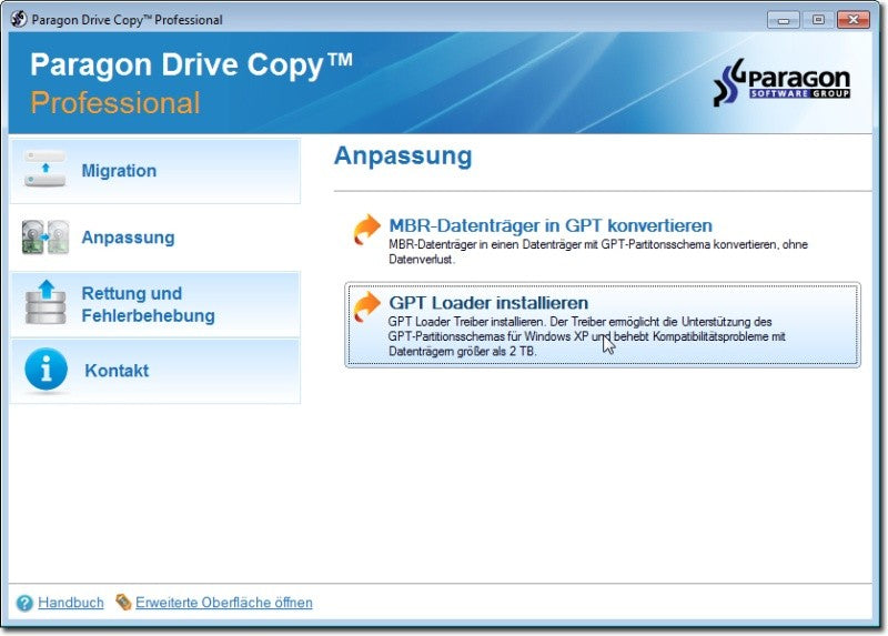 Paragon Drive Copy 12 Professional