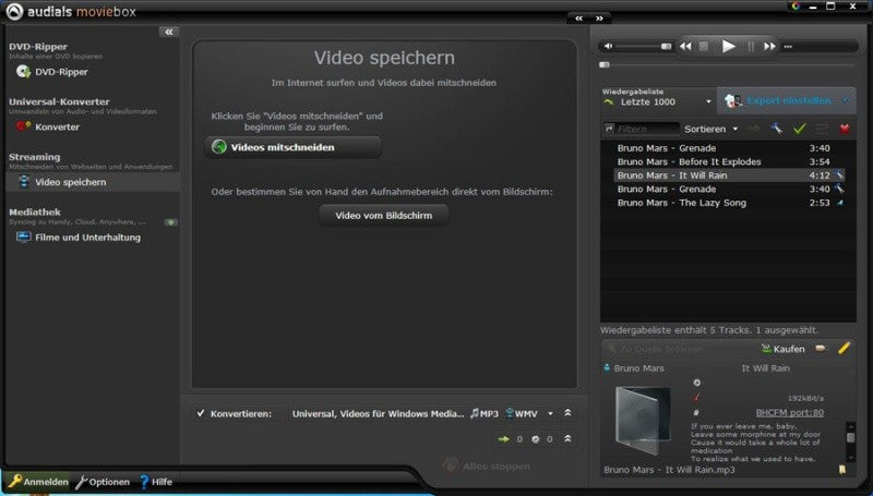 Audials Movie Box