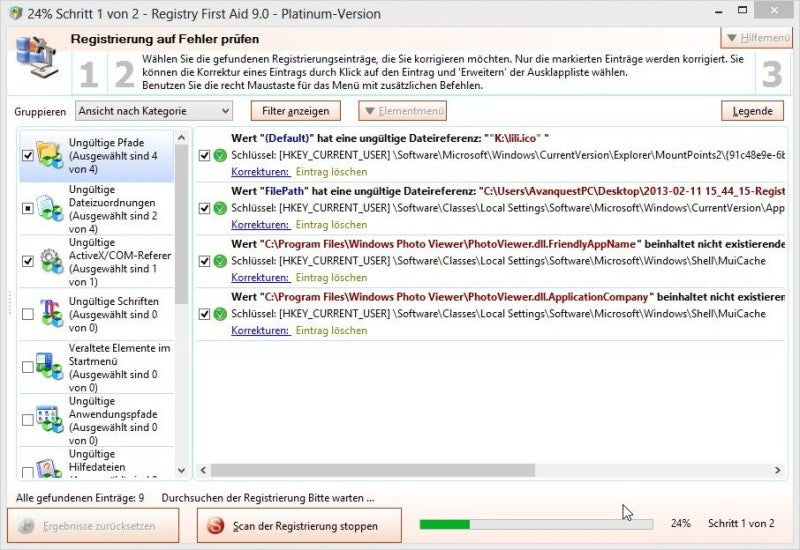 Registry First Aid 9 [Platinum]