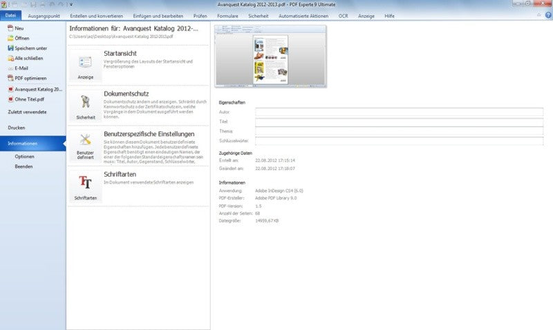 PDF Experte 9 Ultimate