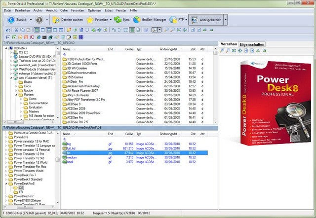 PowerDesk 8 Professional [Avanquest] [Platinum]
