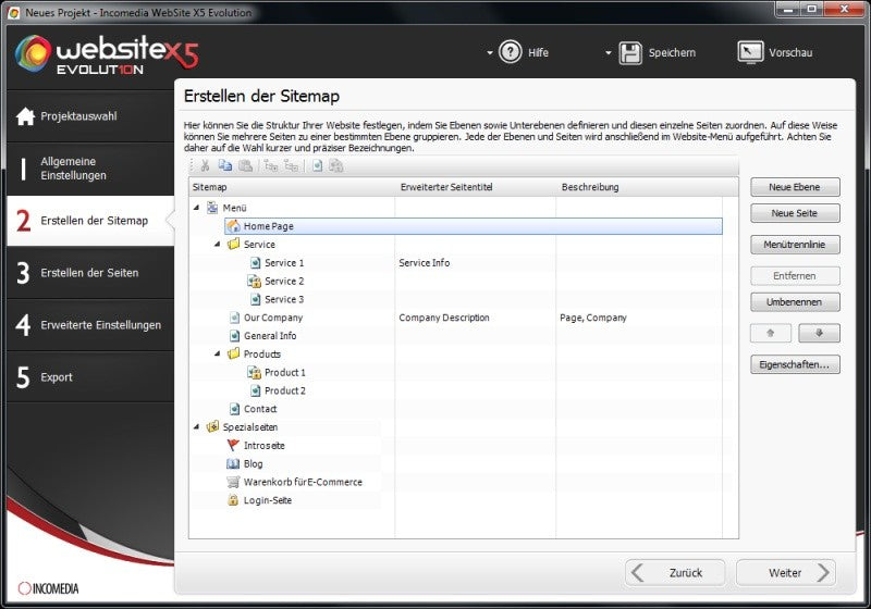 WebSite X5 Evolution 10