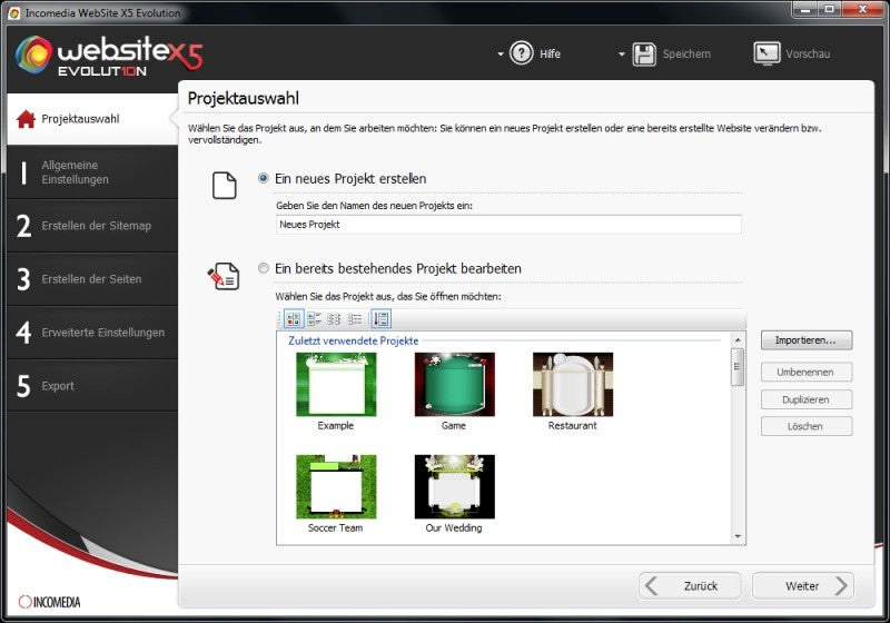 WebSite X5 Evolution 10