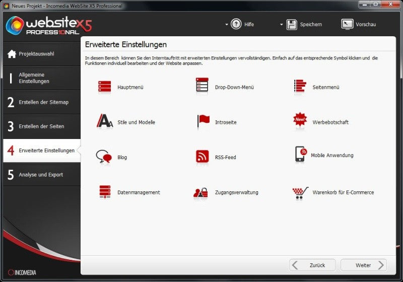 Website X5 Professional 10