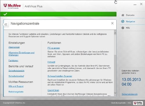 McAfee Antivirus Plus 2014 - 1 User