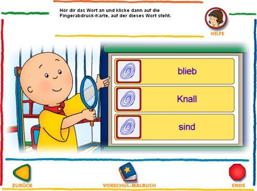 Caillou: entdeckt das Lesen