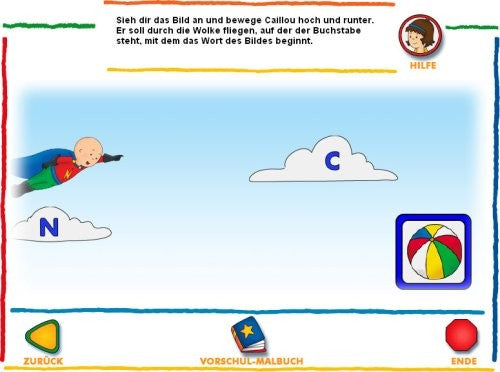 Caillou: entdeckt das Lesen