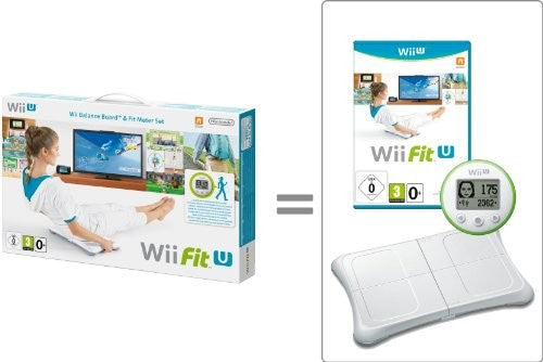 Wii Fit U + Fit Meter + Balance Board