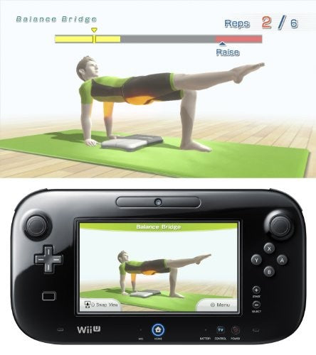 Wii Fit U + Fit Meter + Balance Board