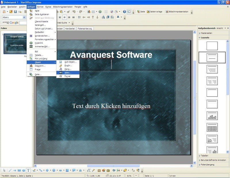 Staroffice 9 Deluxe für Windows/Linux/Mac