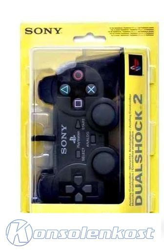 Original DualShock 2 Controller SCPH-10010 – Schwarz