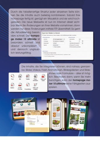 homepage maker 10 Ultimate