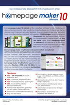 homepage maker 10 Ultimate