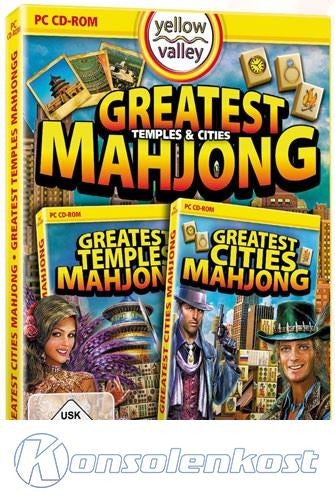 Greatest Temples Mahjong + Greatest Cities Mahjong