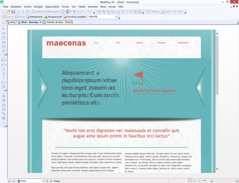 Serif WebPlus X7