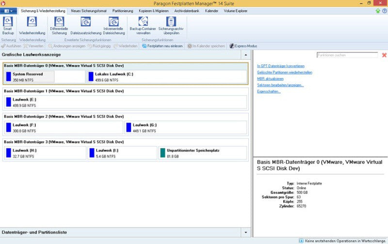 Paragon Festplatten Manager 14 Family Suite
