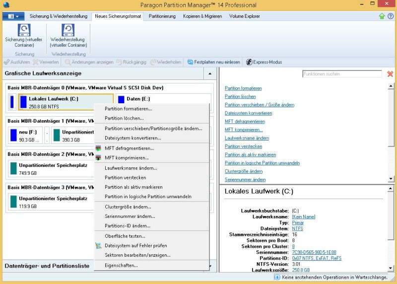 Paragon Partition Manager 14 Professional