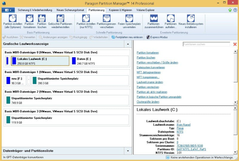 Paragon Partition Manager 14 Professional