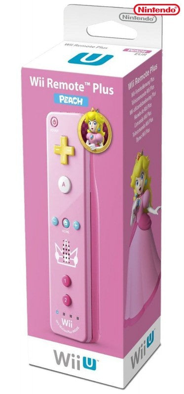 Original Remote Motion Plus Controller Peach Edition RVL-036 — Peach Edition RVL-036
