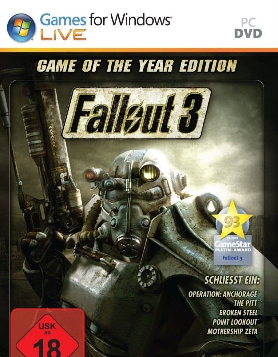Fallout 3 (DE) — Game of the Year Edition
