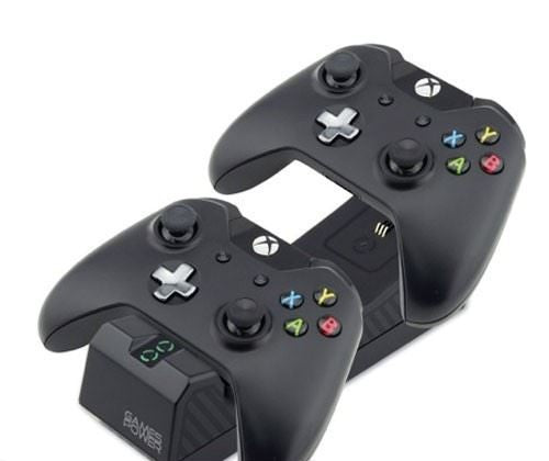 Dual Charging Station / Ladestation für 2 Controller + 2 Akkus [Logic3]