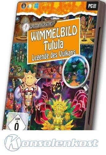 Wimmelbild Tulula: Legende des Vulkans