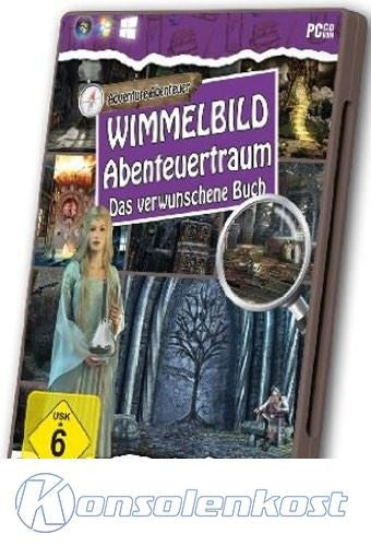 Wimmelbild Abenteuertraum: Das verwunschene Buch