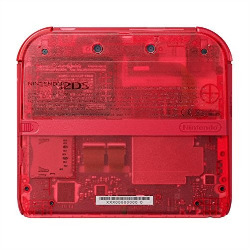 Konsole rot-transp. Pokemon Omega Rubin Edition + Spiel + Netzteil — rot-transp. Pokemon Omega Rubin Edition
