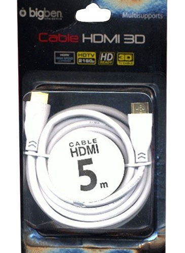 HDMI Kabel 1.4 3D 5m weiß [BigBen]