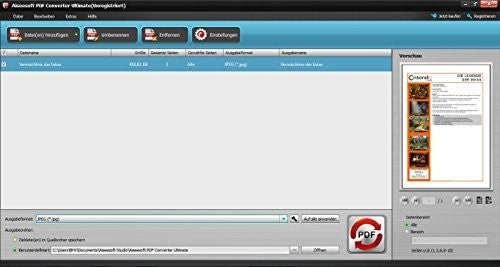 PDF-Konvertierer Ultimate