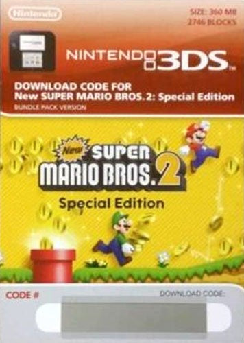 New Super Mario Bros. 2 - Download Code