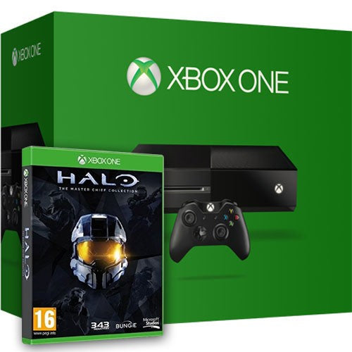 Konsole 500GB + Halo: The Master Chief Collection + Original Controller