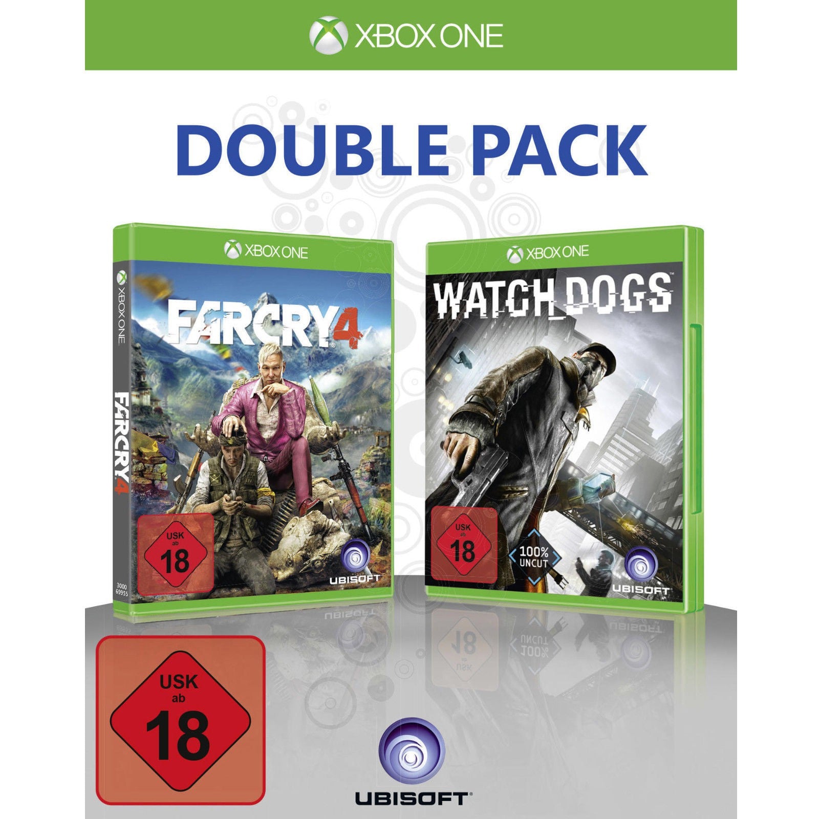 DOUBLE PACK Far Cry 4 + Watch Dogs (DE)