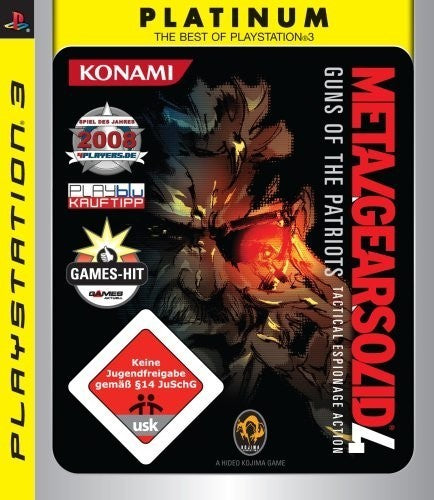 Metal Gear Solid 4: Guns of the Patriots [Platinum] (DE)