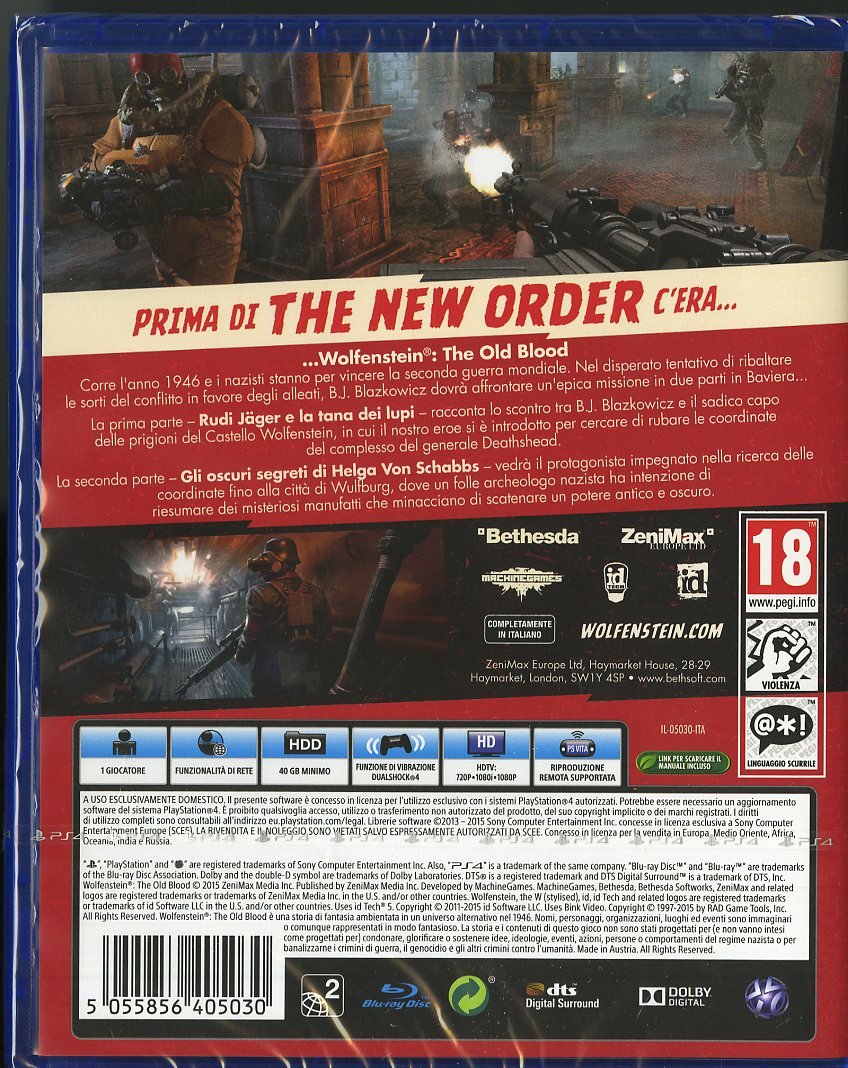Wolfenstein: The Old Blood
